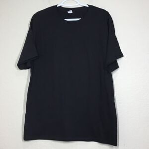 Hanes Crew Neck Lay Flat Collar Tee (4 Pack) (C11)